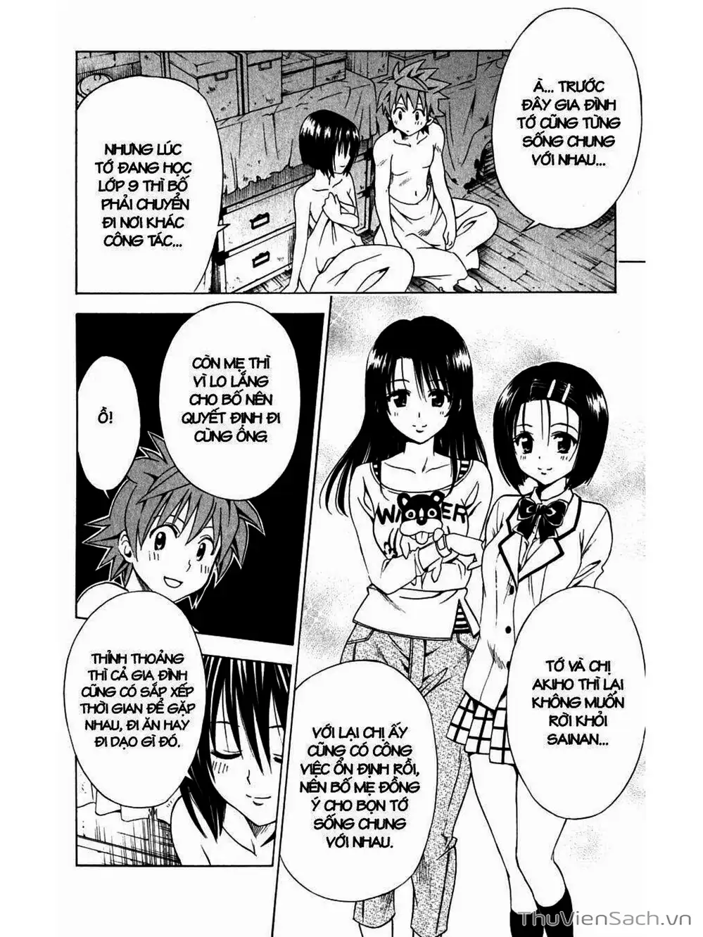 Truyện Tranh Bóng Tối Hoàng Kim - To Love Ru Darkness trang 8