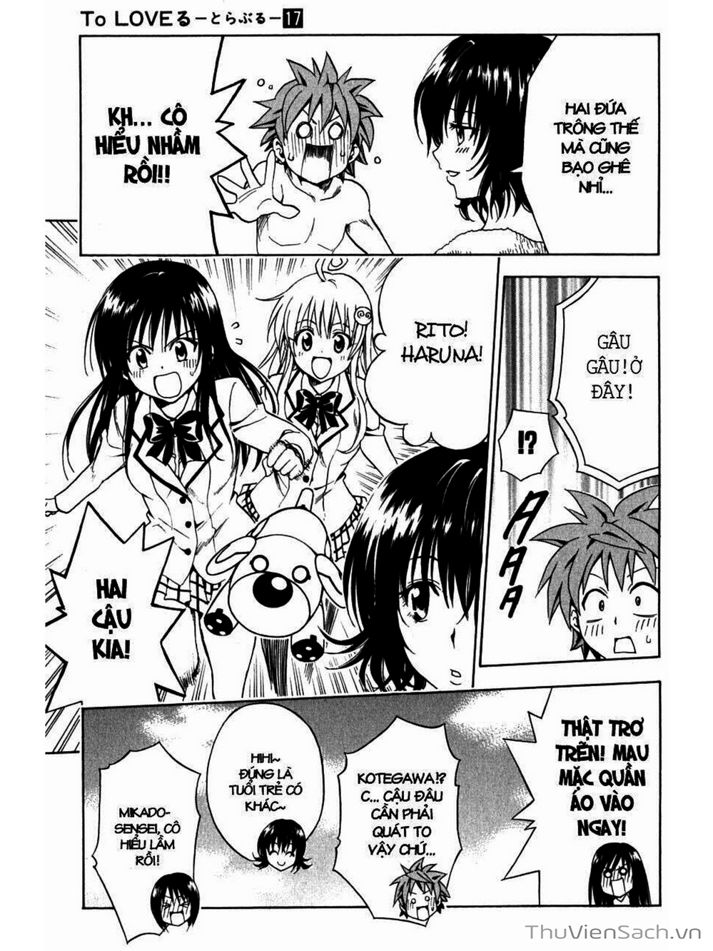 Truyện Tranh Bóng Tối Hoàng Kim - To Love Ru Darkness trang 8