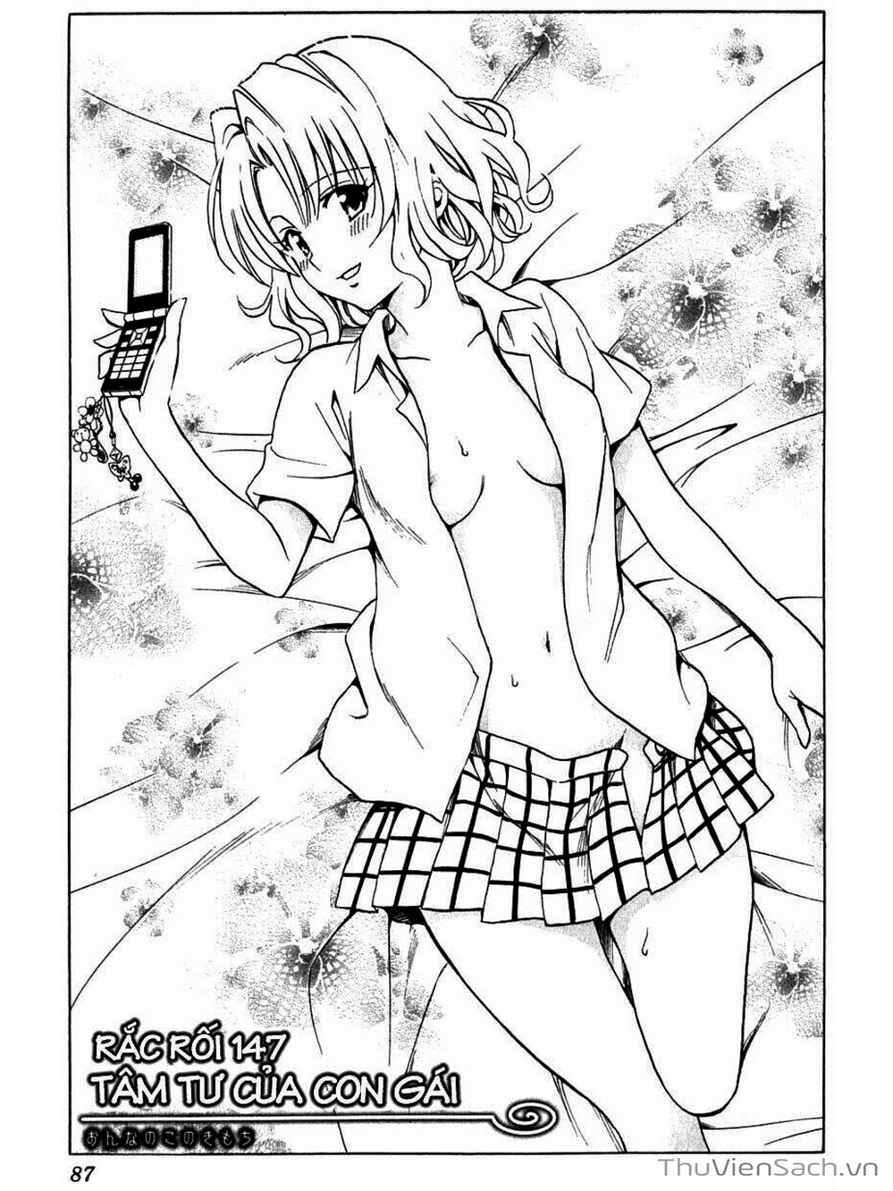 Truyện Tranh Bóng Tối Hoàng Kim - To Love Ru Darkness trang 8