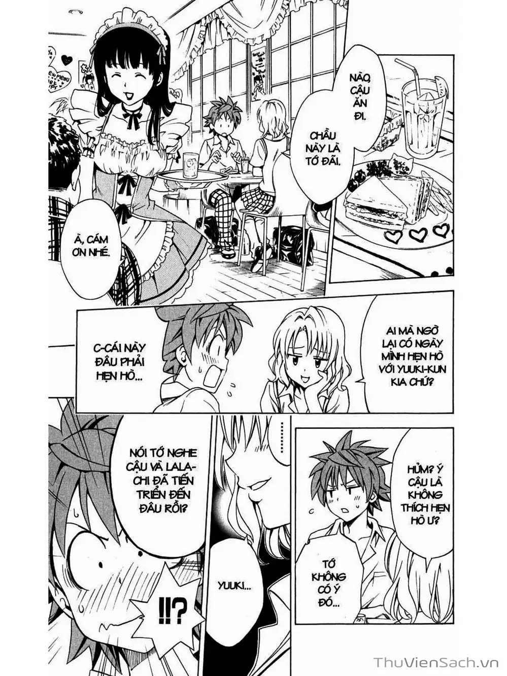 Truyện Tranh Bóng Tối Hoàng Kim - To Love Ru Darkness trang 8