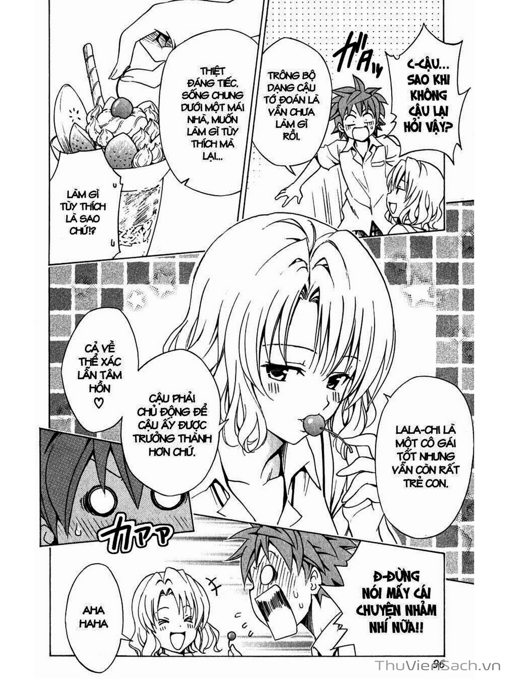 Truyện Tranh Bóng Tối Hoàng Kim - To Love Ru Darkness trang 8