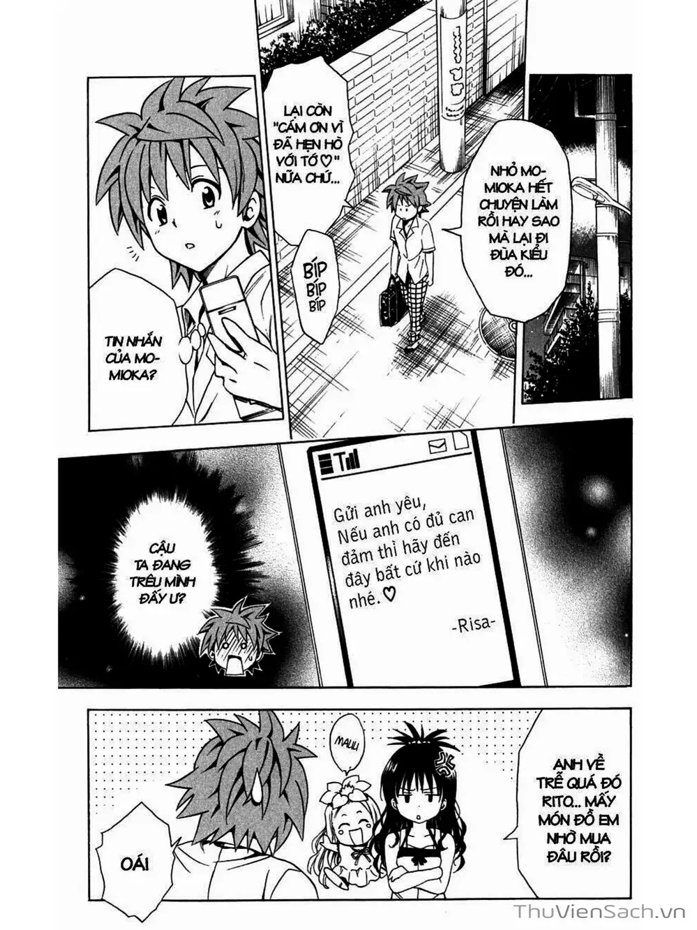 Truyện Tranh Bóng Tối Hoàng Kim - To Love Ru Darkness trang 8