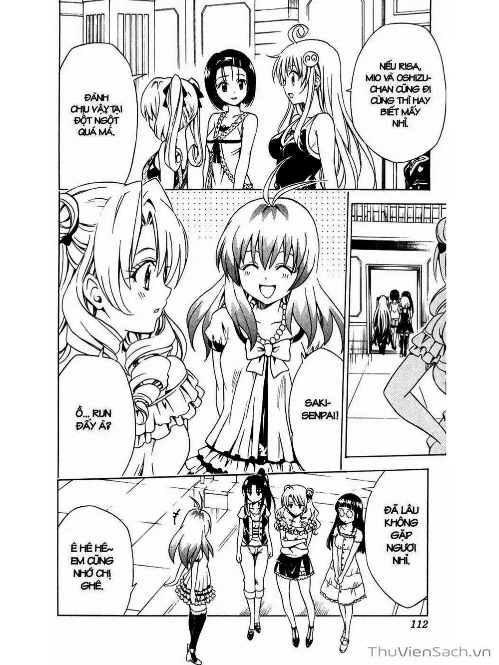 Truyện Tranh Bóng Tối Hoàng Kim - To Love Ru Darkness trang 8