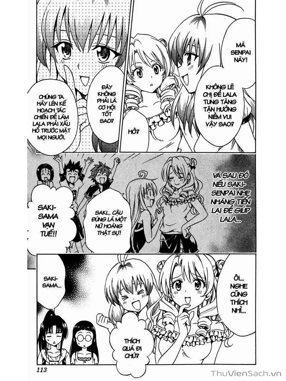 Truyện Tranh Bóng Tối Hoàng Kim - To Love Ru Darkness trang 8