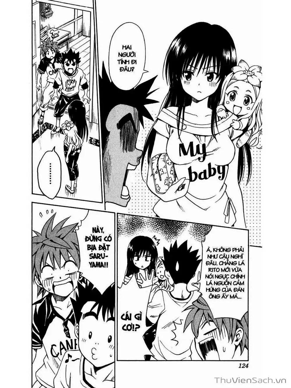 Truyện Tranh Bóng Tối Hoàng Kim - To Love Ru Darkness trang 8