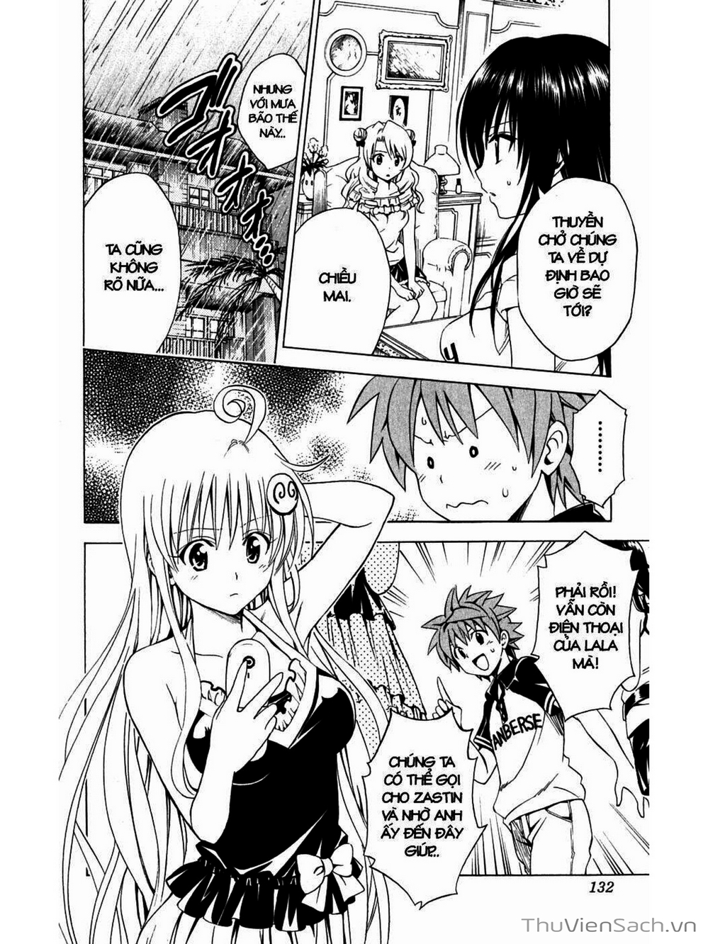 Truyện Tranh Bóng Tối Hoàng Kim - To Love Ru Darkness trang 8