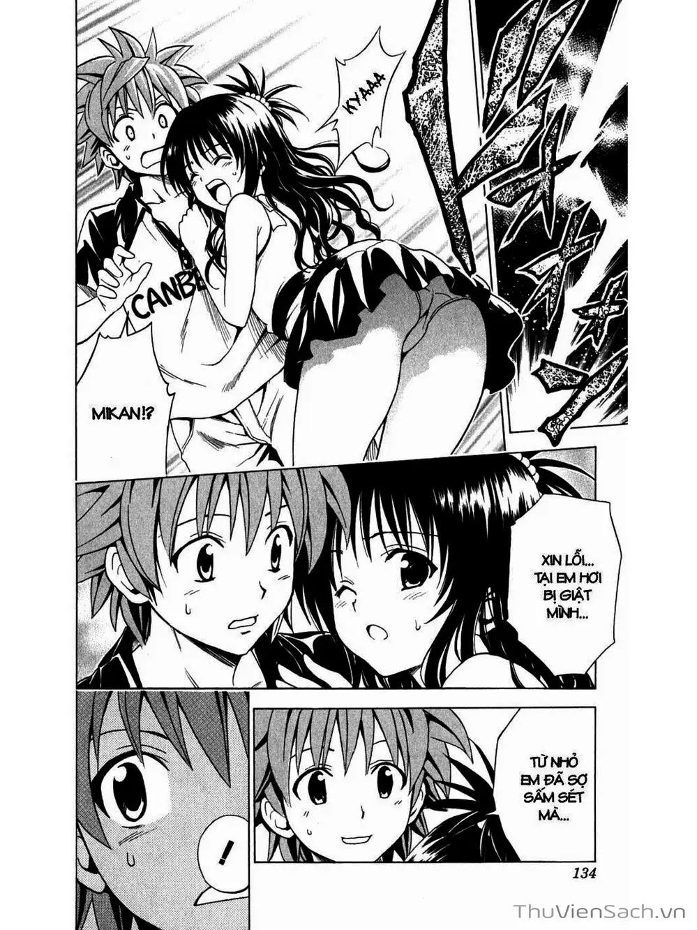 Truyện Tranh Bóng Tối Hoàng Kim - To Love Ru Darkness trang 8