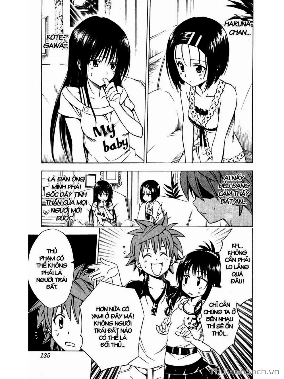 Truyện Tranh Bóng Tối Hoàng Kim - To Love Ru Darkness trang 8