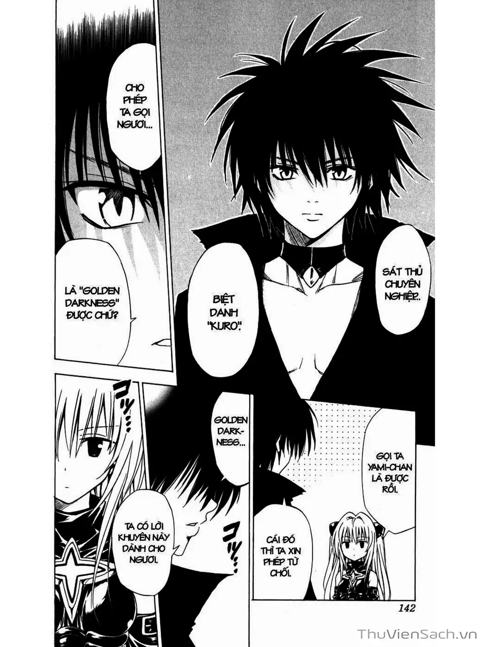 Truyện Tranh Bóng Tối Hoàng Kim - To Love Ru Darkness trang 8