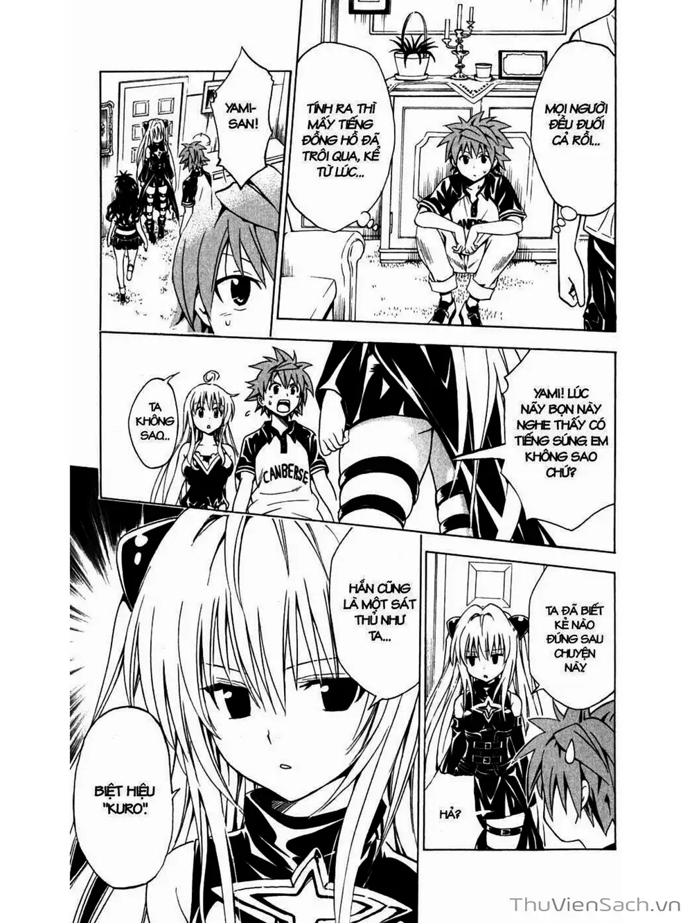 Truyện Tranh Bóng Tối Hoàng Kim - To Love Ru Darkness trang 8