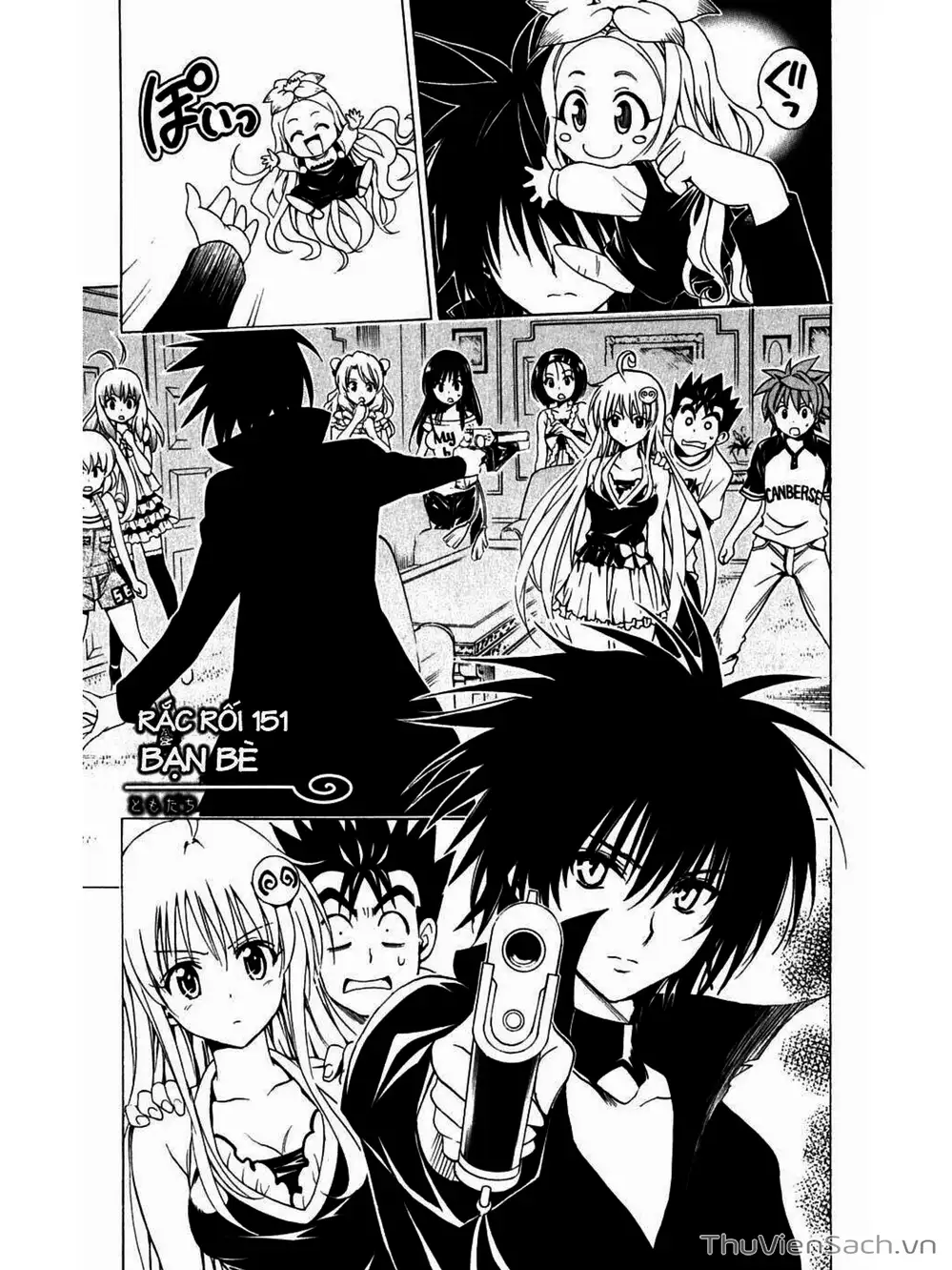 Truyện Tranh Bóng Tối Hoàng Kim - To Love Ru Darkness trang 8