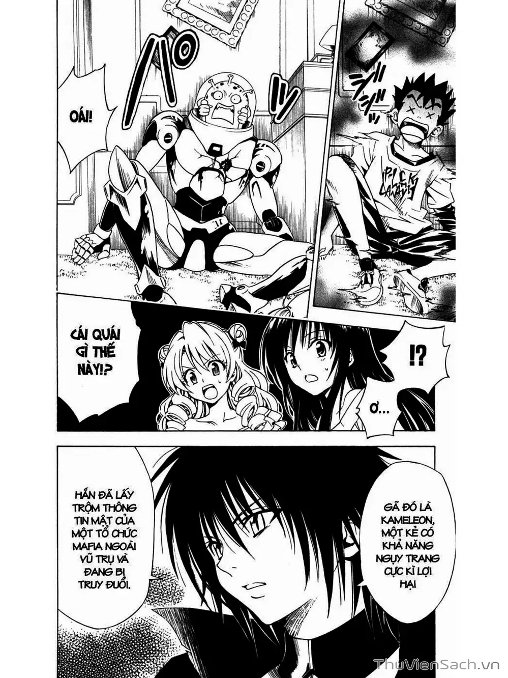 Truyện Tranh Bóng Tối Hoàng Kim - To Love Ru Darkness trang 8