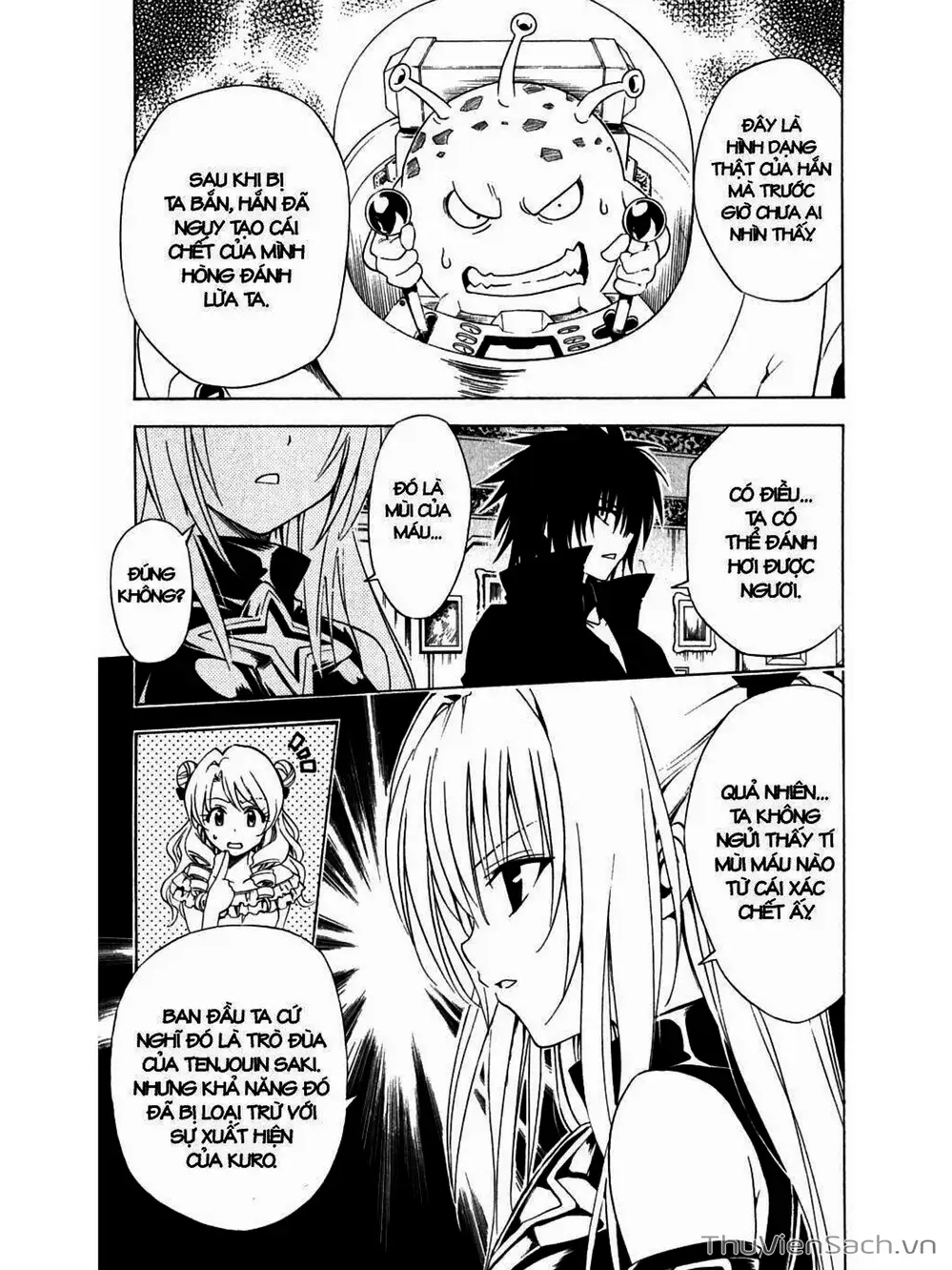 Truyện Tranh Bóng Tối Hoàng Kim - To Love Ru Darkness trang 8