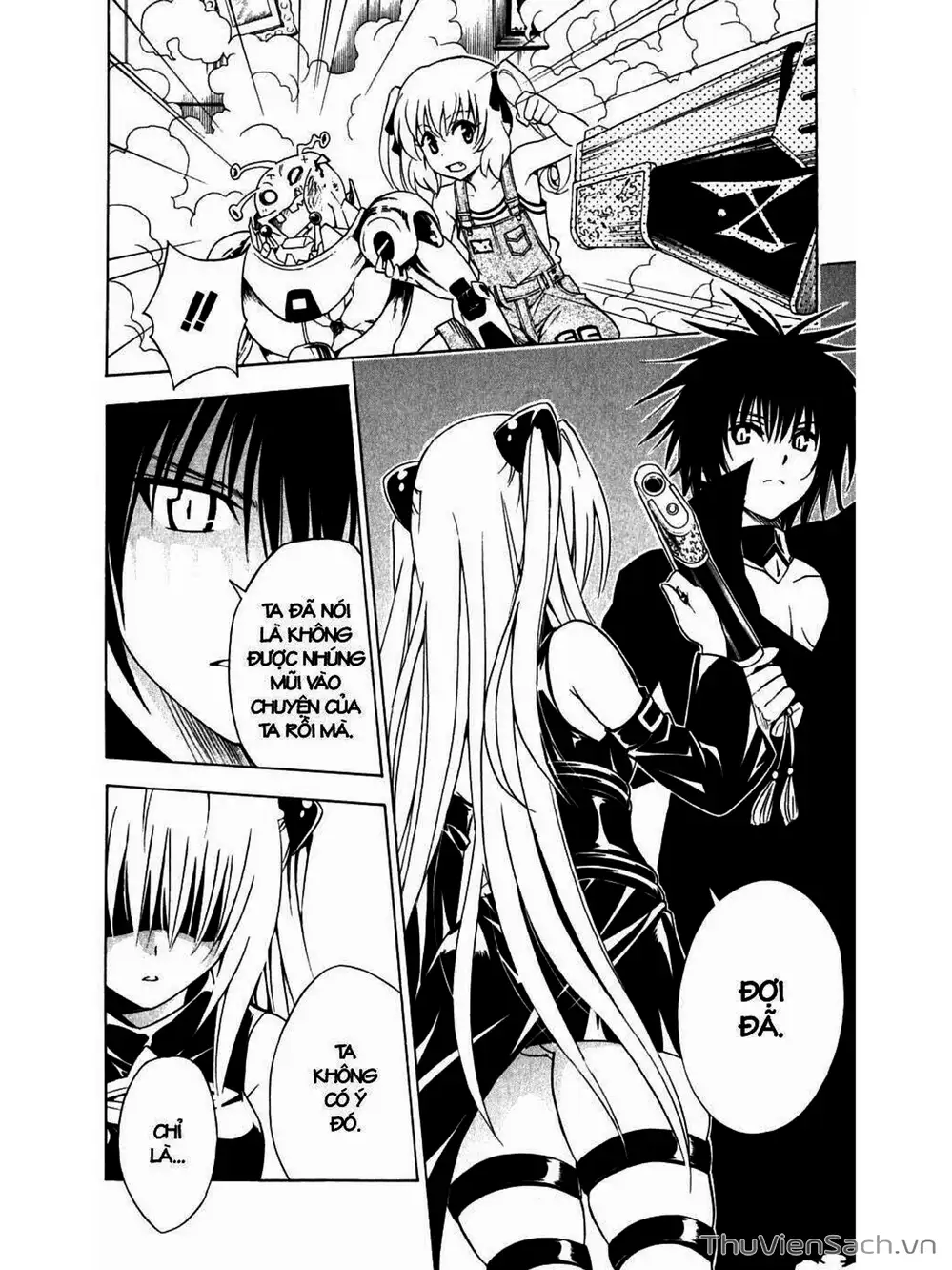 Truyện Tranh Bóng Tối Hoàng Kim - To Love Ru Darkness trang 8