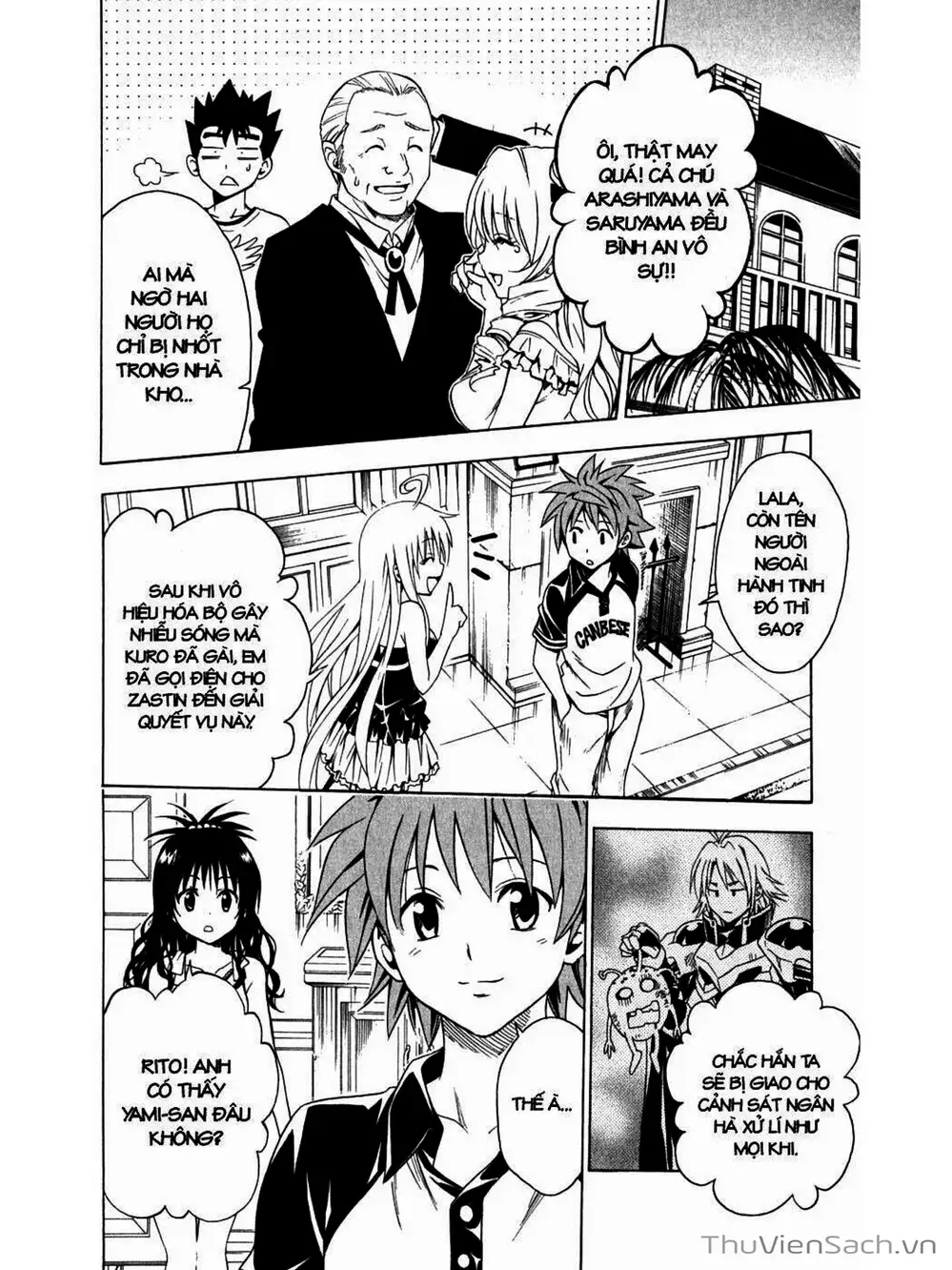 Truyện Tranh Bóng Tối Hoàng Kim - To Love Ru Darkness trang 8