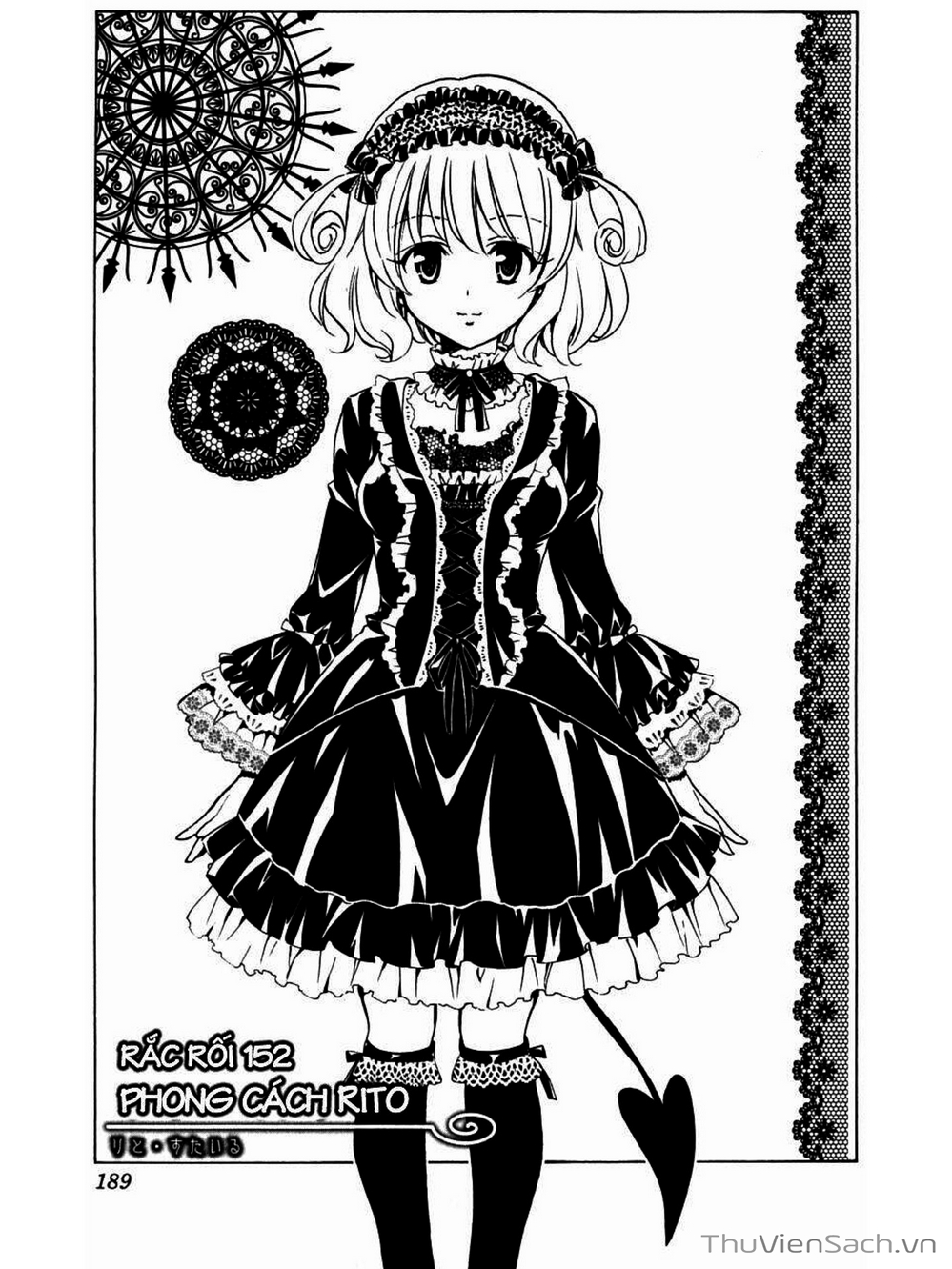 Truyện Tranh Bóng Tối Hoàng Kim - To Love Ru Darkness trang 8