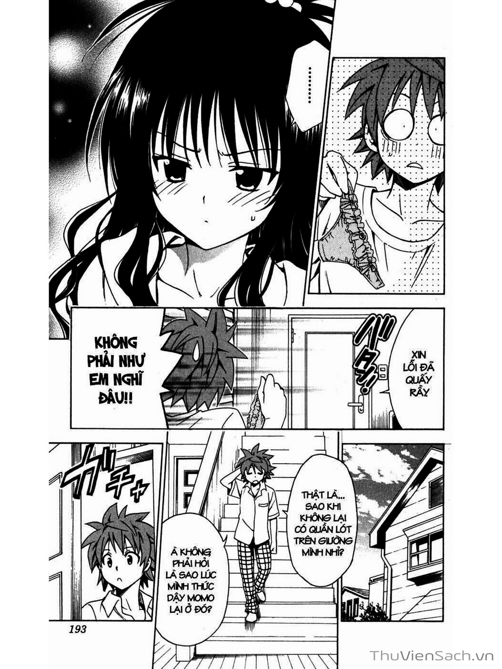 Truyện Tranh Bóng Tối Hoàng Kim - To Love Ru Darkness trang 8