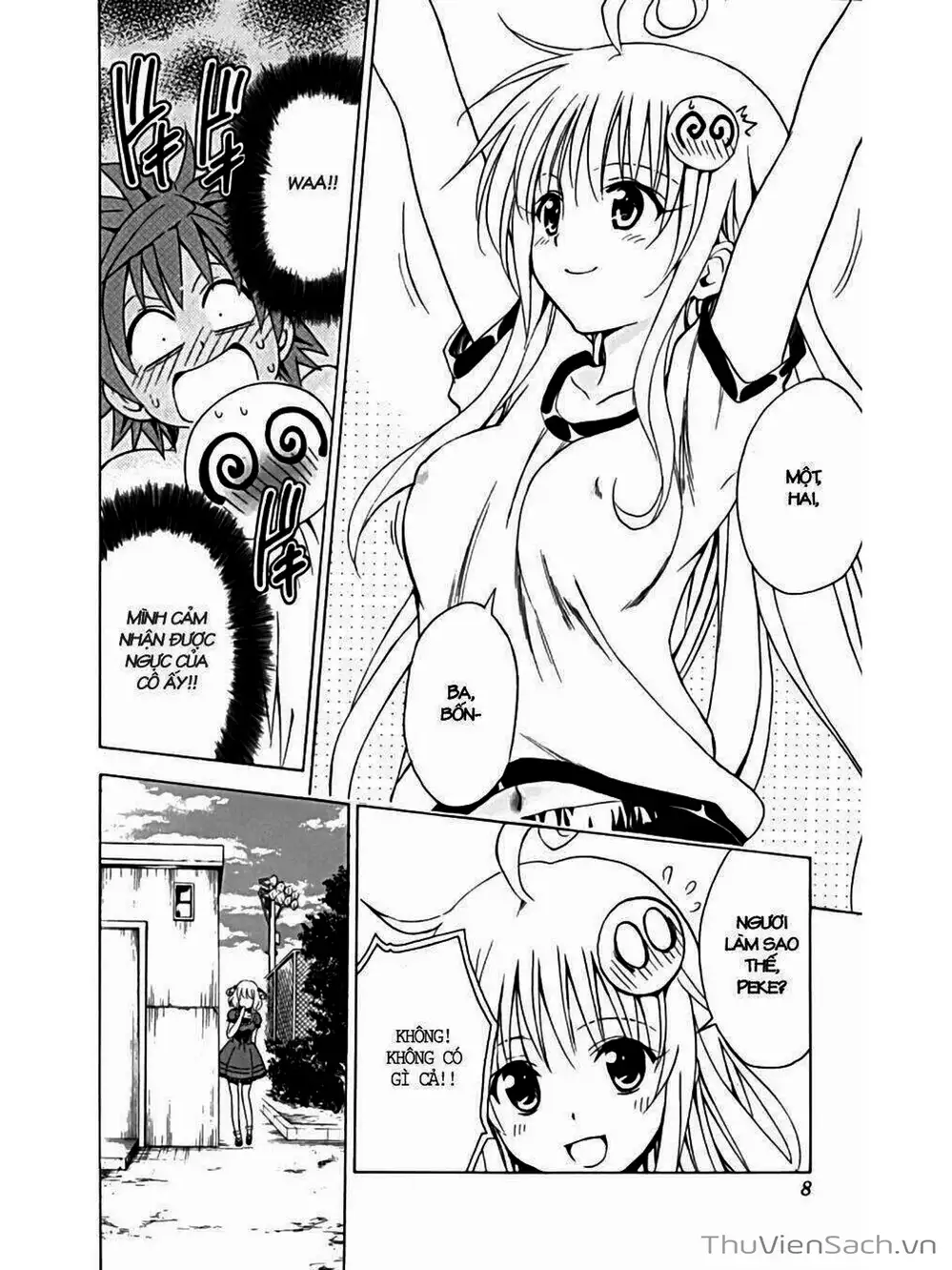 Truyện Tranh Bóng Tối Hoàng Kim - To Love Ru Darkness trang 8