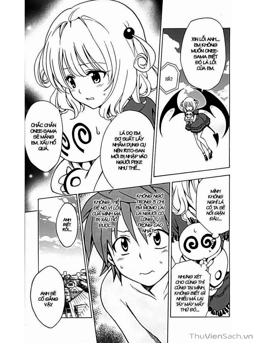 Truyện Tranh Bóng Tối Hoàng Kim - To Love Ru Darkness trang 8