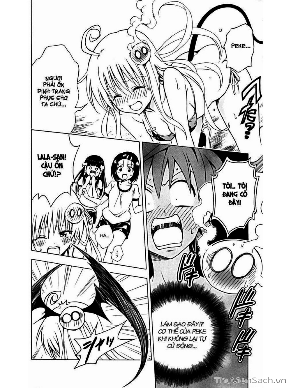 Truyện Tranh Bóng Tối Hoàng Kim - To Love Ru Darkness trang 8