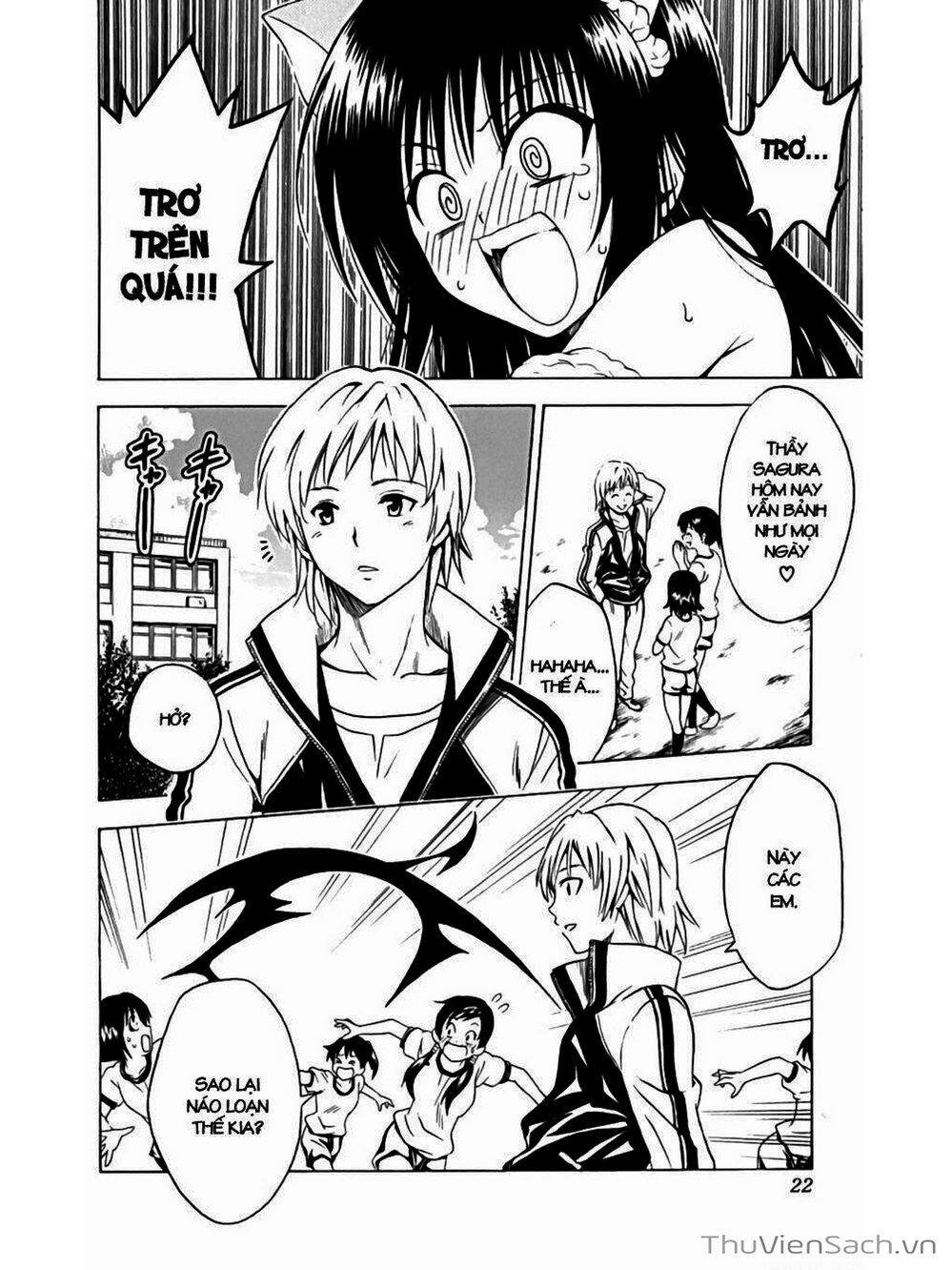 Truyện Tranh Bóng Tối Hoàng Kim - To Love Ru Darkness trang 8