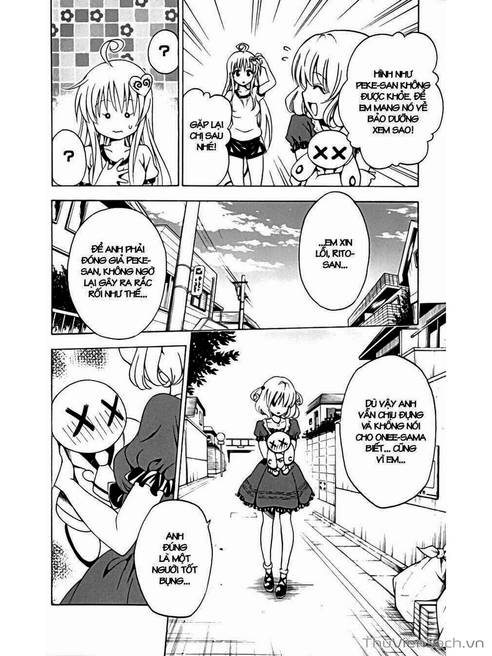 Truyện Tranh Bóng Tối Hoàng Kim - To Love Ru Darkness trang 8