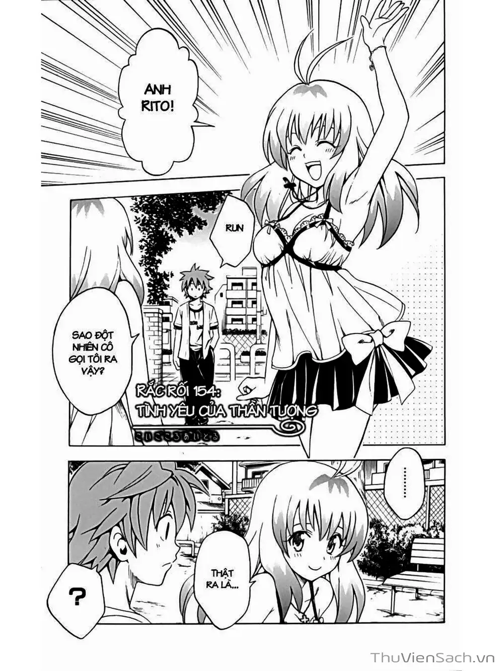 Truyện Tranh Bóng Tối Hoàng Kim - To Love Ru Darkness trang 8