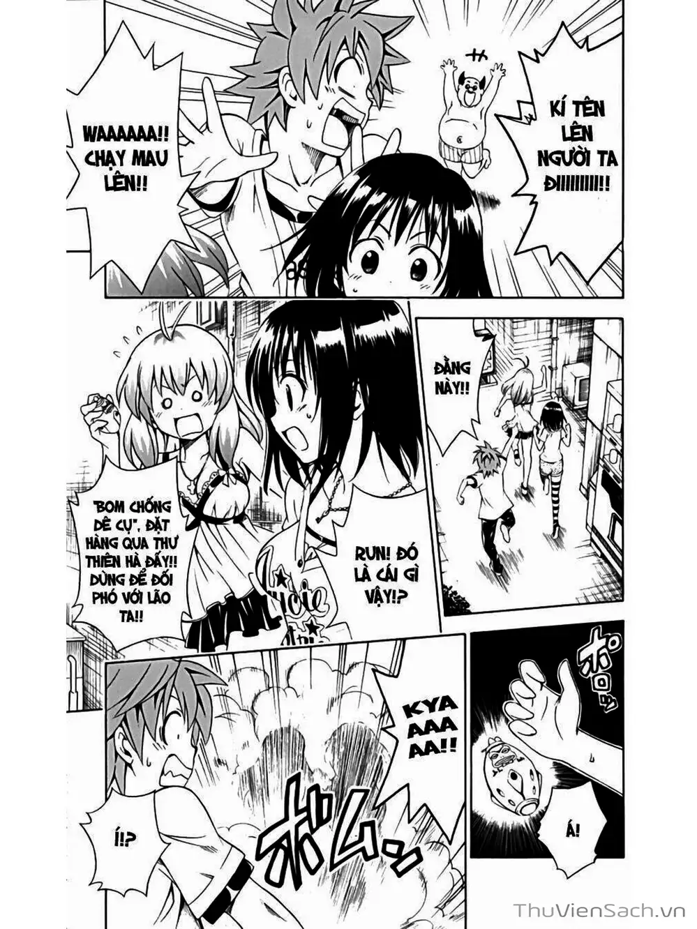 Truyện Tranh Bóng Tối Hoàng Kim - To Love Ru Darkness trang 8