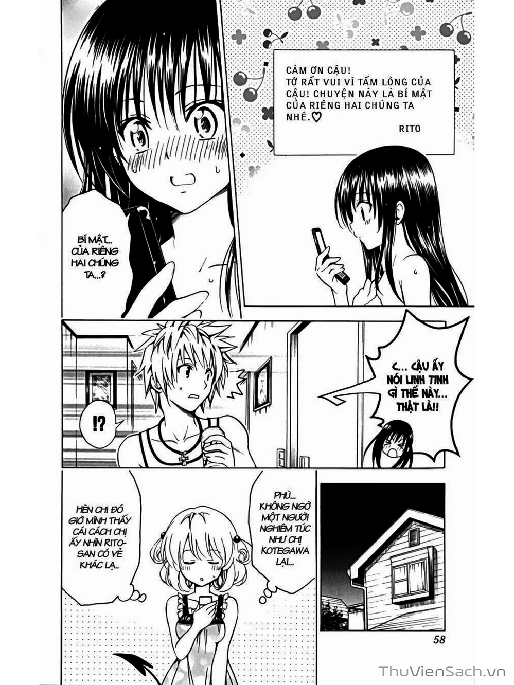 Truyện Tranh Bóng Tối Hoàng Kim - To Love Ru Darkness trang 8