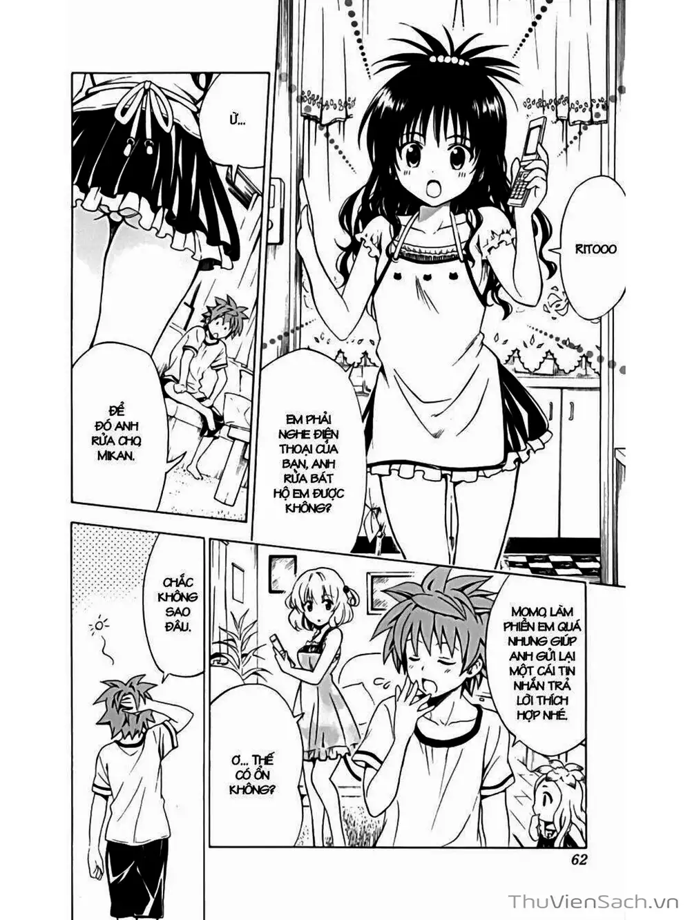 Truyện Tranh Bóng Tối Hoàng Kim - To Love Ru Darkness trang 8