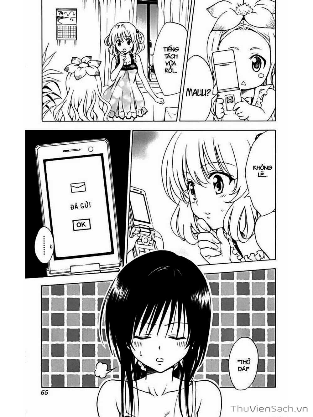 Truyện Tranh Bóng Tối Hoàng Kim - To Love Ru Darkness trang 8