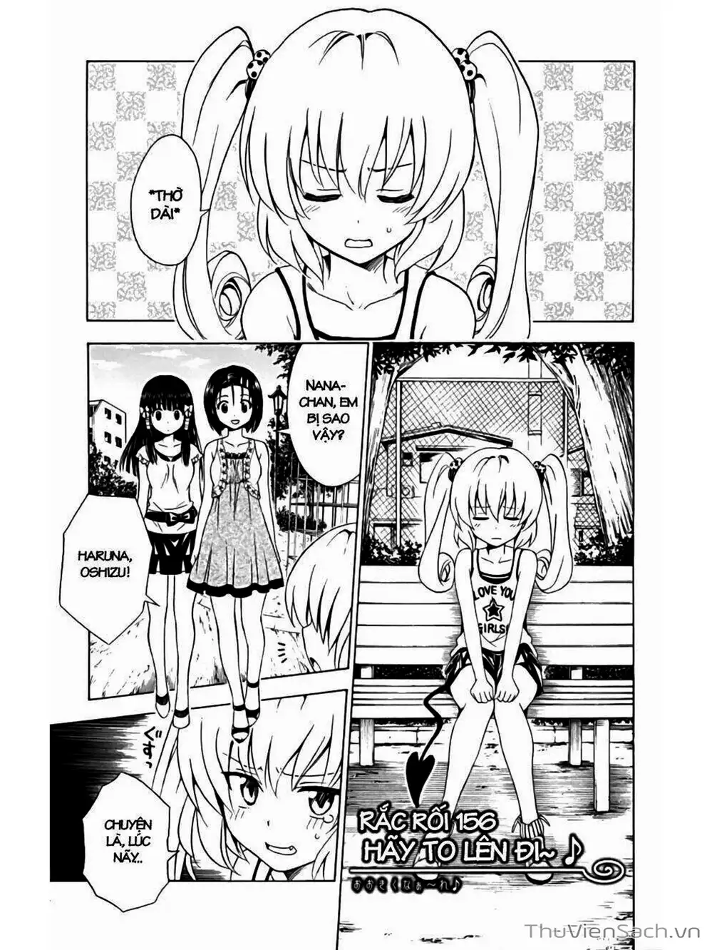 Truyện Tranh Bóng Tối Hoàng Kim - To Love Ru Darkness trang 8