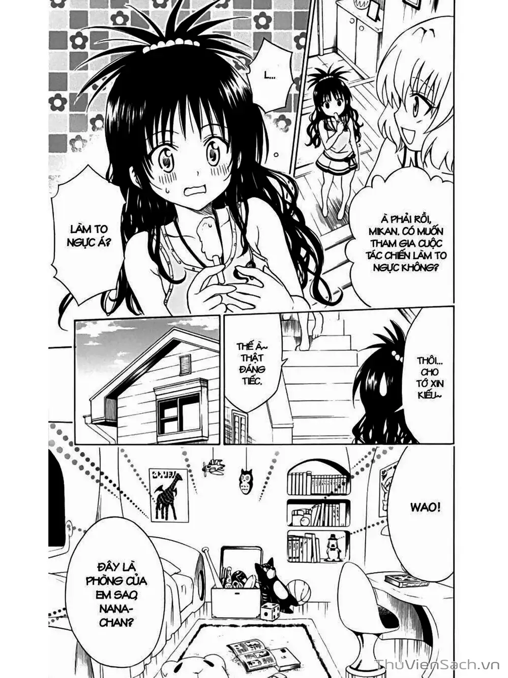 Truyện Tranh Bóng Tối Hoàng Kim - To Love Ru Darkness trang 8