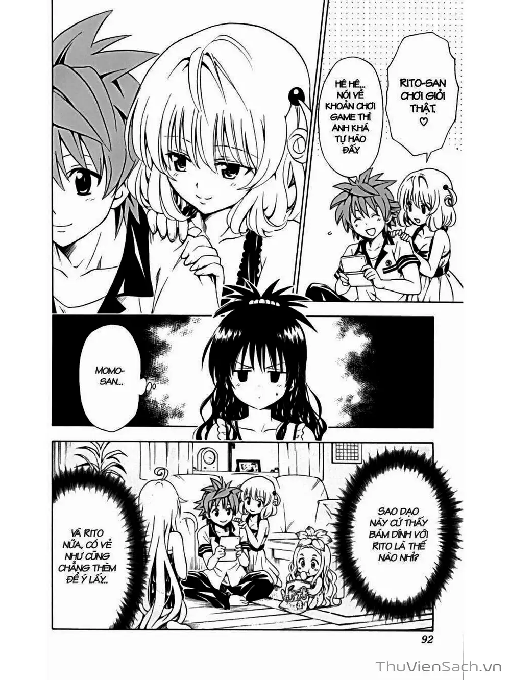 Truyện Tranh Bóng Tối Hoàng Kim - To Love Ru Darkness trang 8