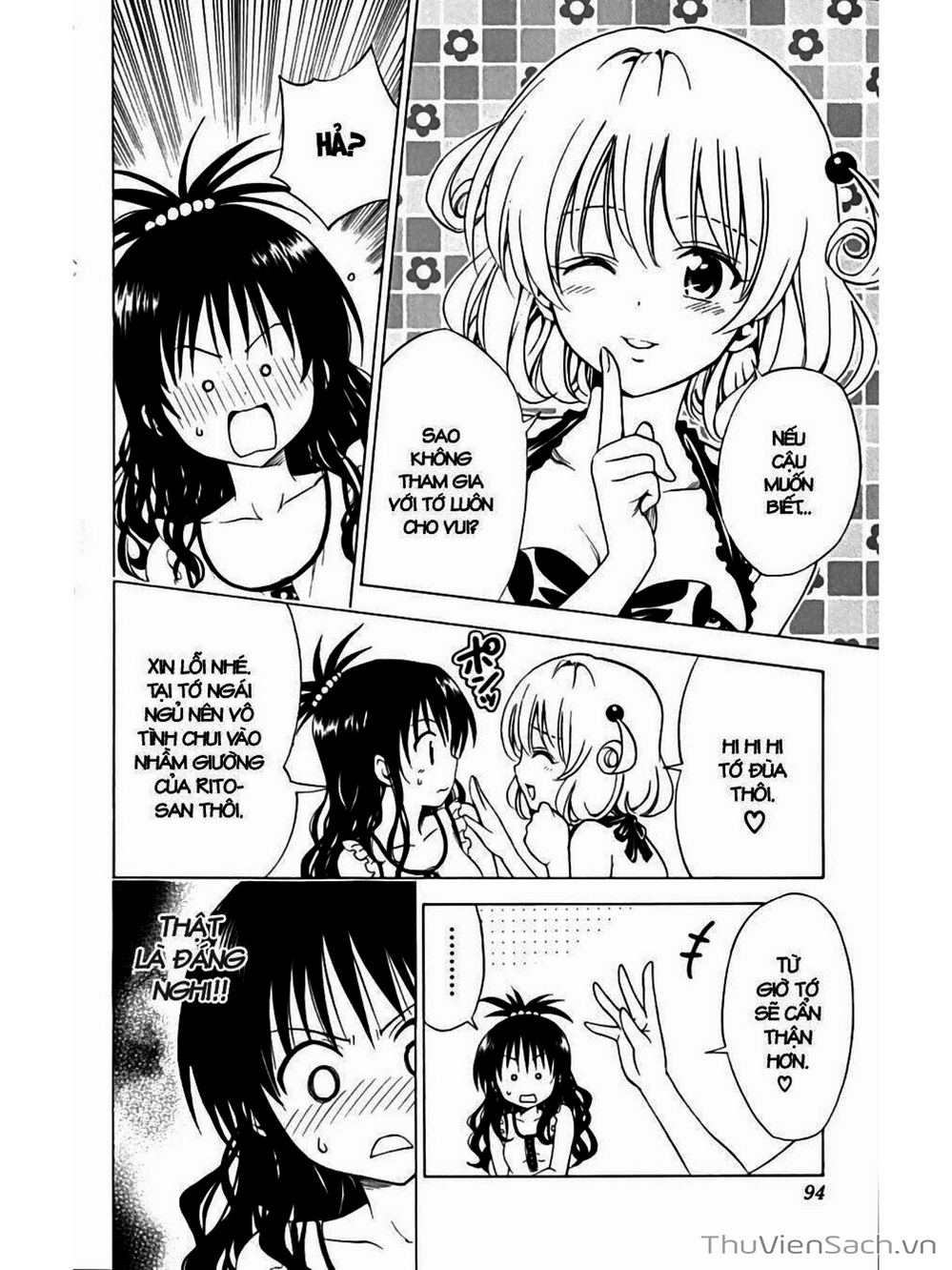 Truyện Tranh Bóng Tối Hoàng Kim - To Love Ru Darkness trang 8