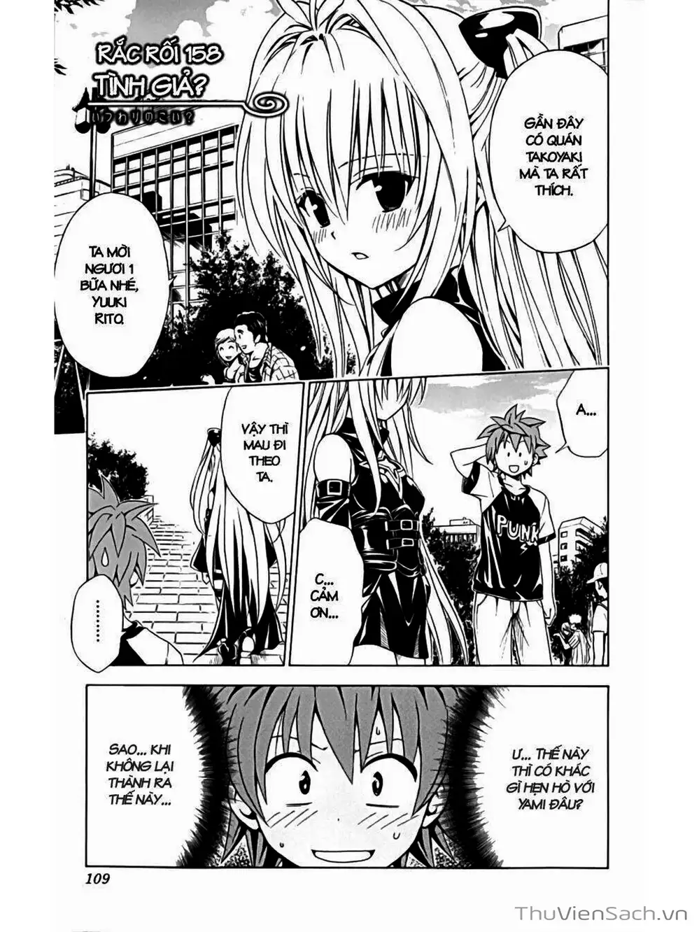 Truyện Tranh Bóng Tối Hoàng Kim - To Love Ru Darkness trang 8