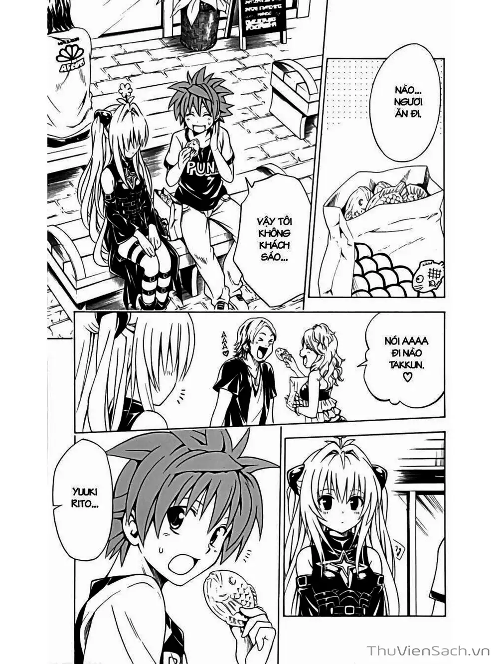 Truyện Tranh Bóng Tối Hoàng Kim - To Love Ru Darkness trang 8