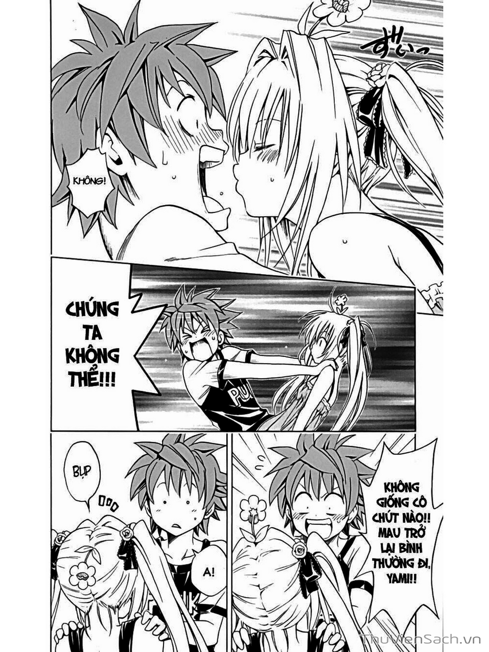 Truyện Tranh Bóng Tối Hoàng Kim - To Love Ru Darkness trang 8