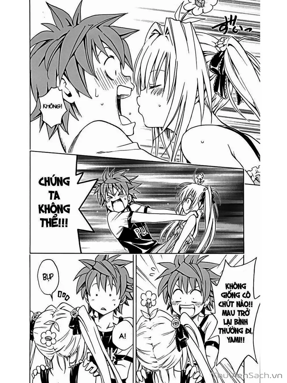 Truyện Tranh Bóng Tối Hoàng Kim - To Love Ru Darkness trang 8