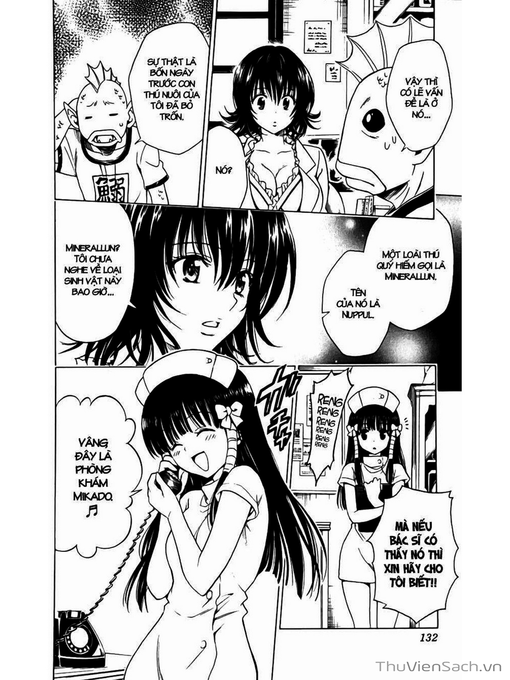 Truyện Tranh Bóng Tối Hoàng Kim - To Love Ru Darkness trang 8