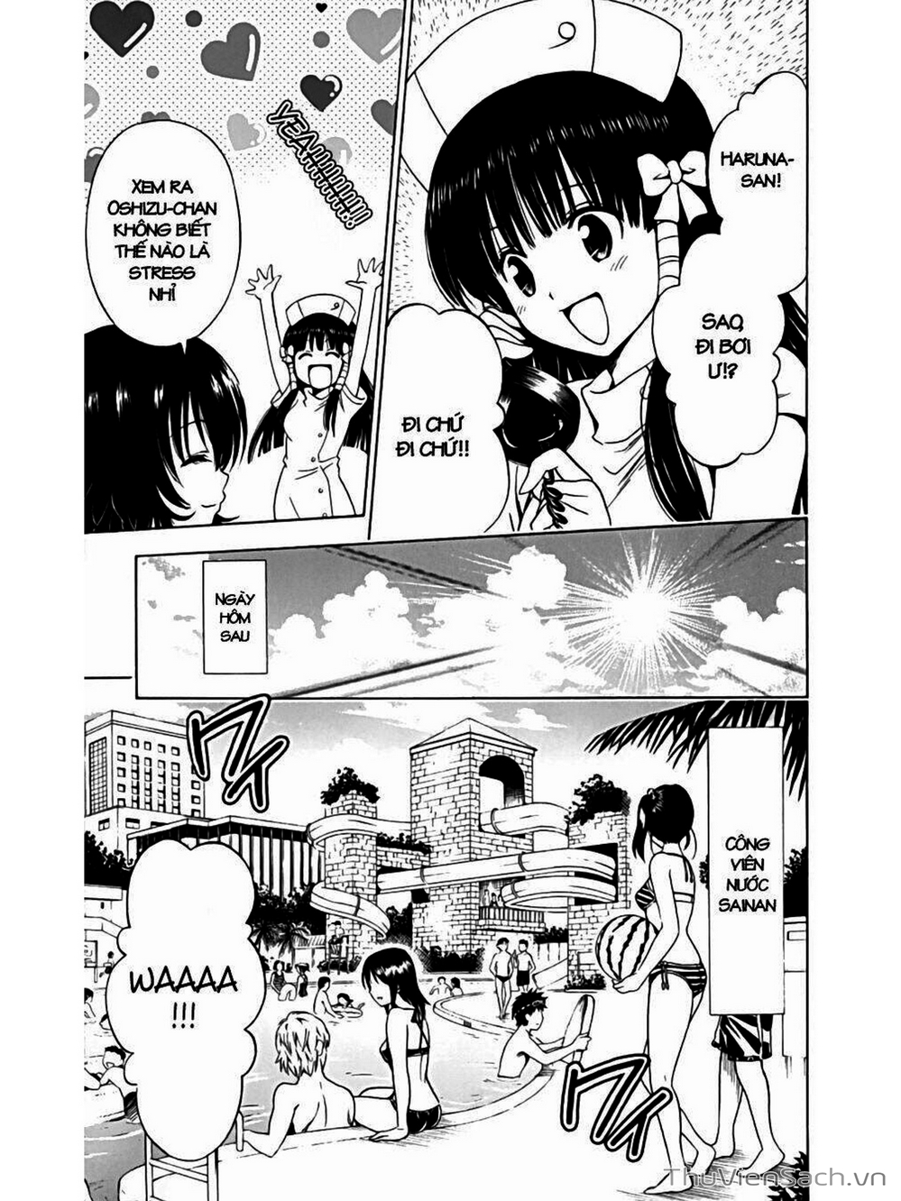 Truyện Tranh Bóng Tối Hoàng Kim - To Love Ru Darkness trang 8