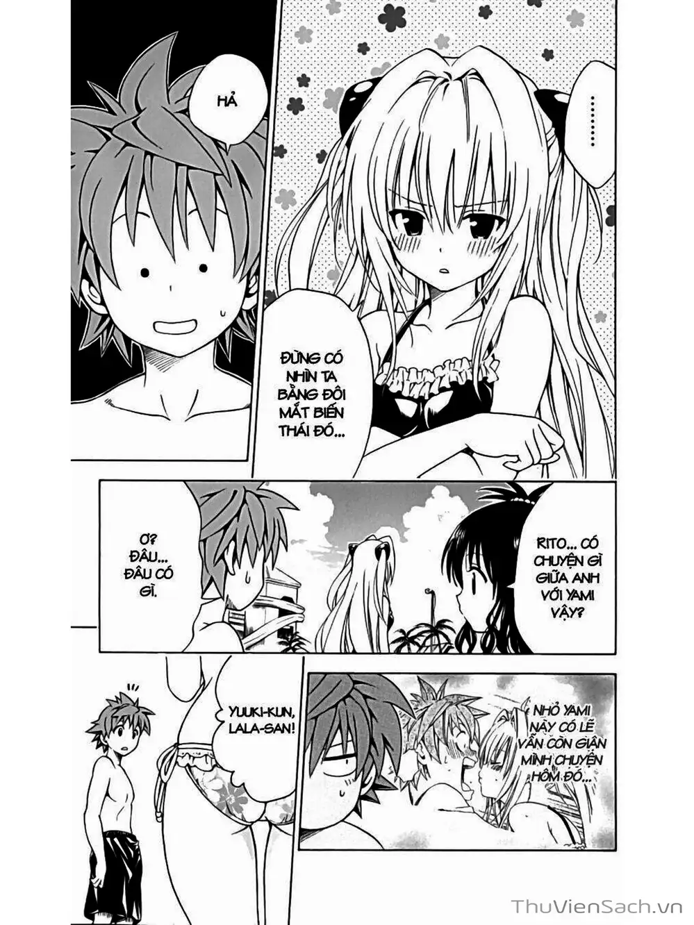 Truyện Tranh Bóng Tối Hoàng Kim - To Love Ru Darkness trang 8