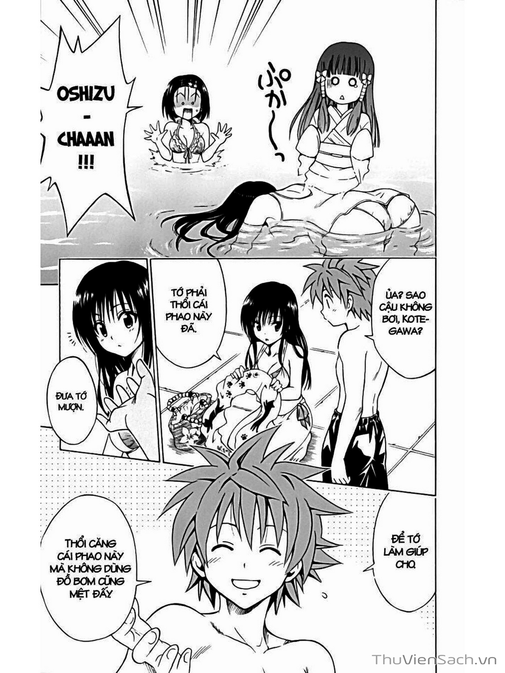 Truyện Tranh Bóng Tối Hoàng Kim - To Love Ru Darkness trang 8