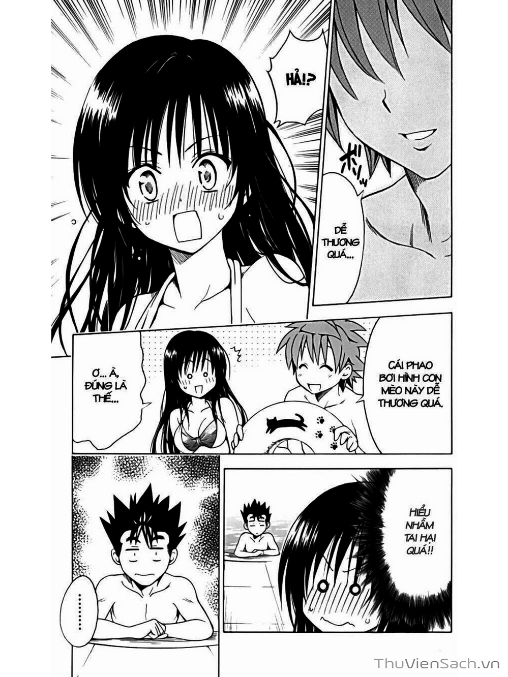 Truyện Tranh Bóng Tối Hoàng Kim - To Love Ru Darkness trang 8