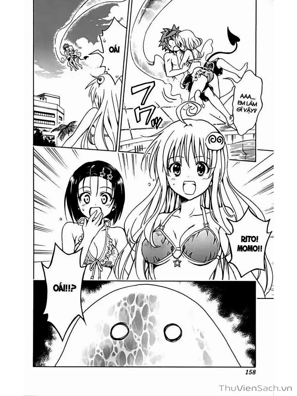 Truyện Tranh Bóng Tối Hoàng Kim - To Love Ru Darkness trang 8