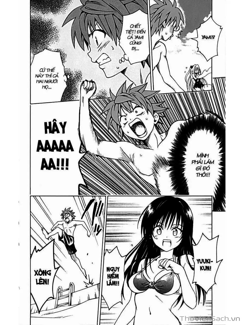 Truyện Tranh Bóng Tối Hoàng Kim - To Love Ru Darkness trang 8