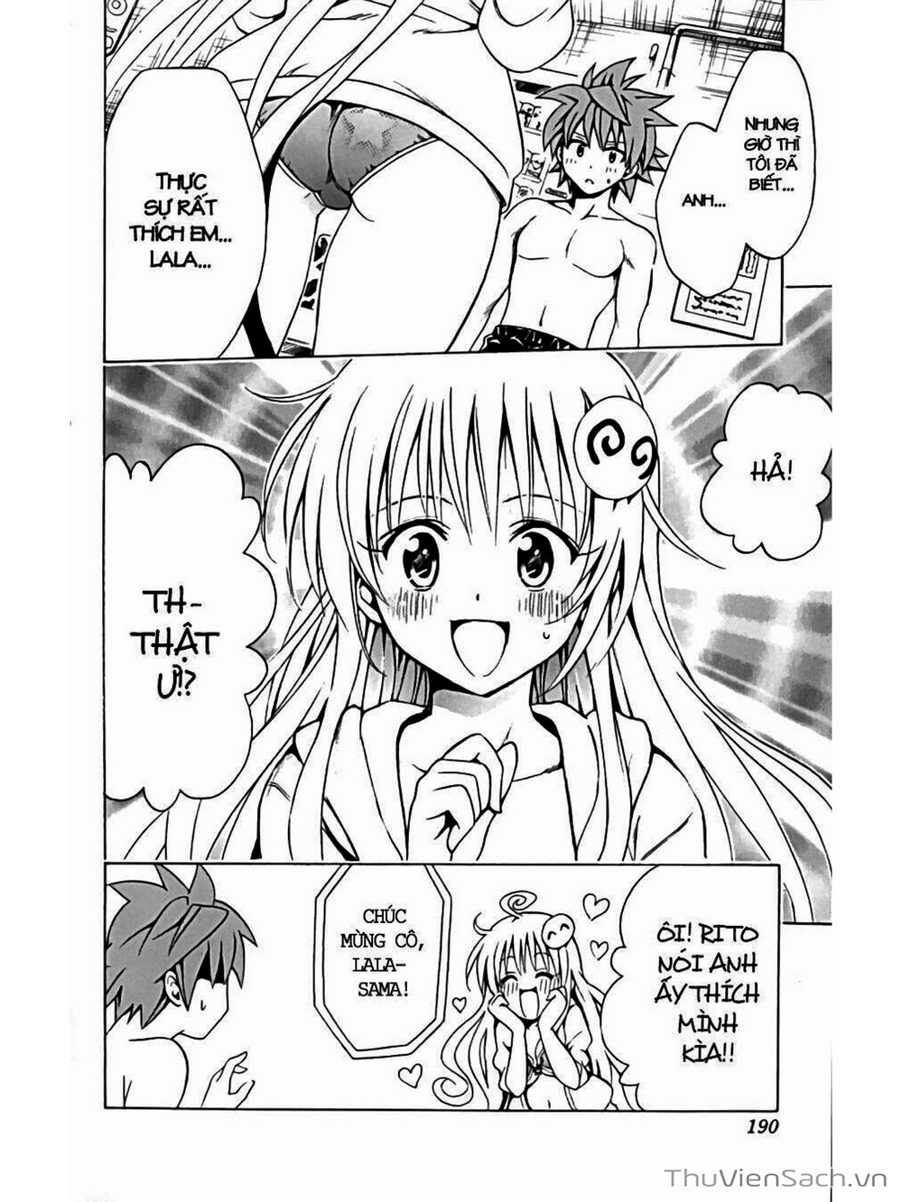 Truyện Tranh Bóng Tối Hoàng Kim - To Love Ru Darkness trang 8