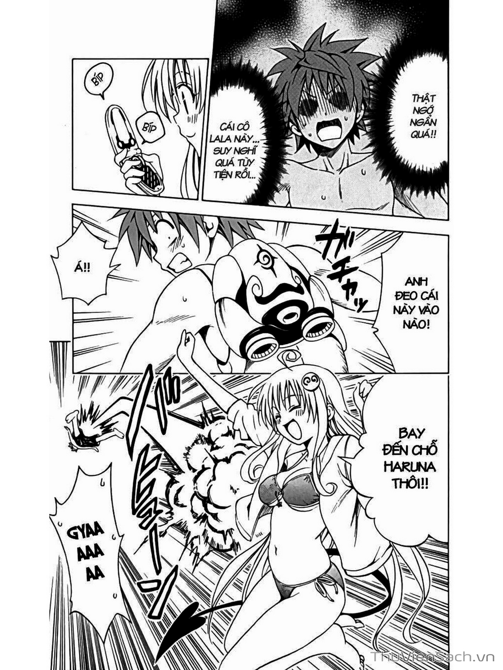 Truyện Tranh Bóng Tối Hoàng Kim - To Love Ru Darkness trang 8