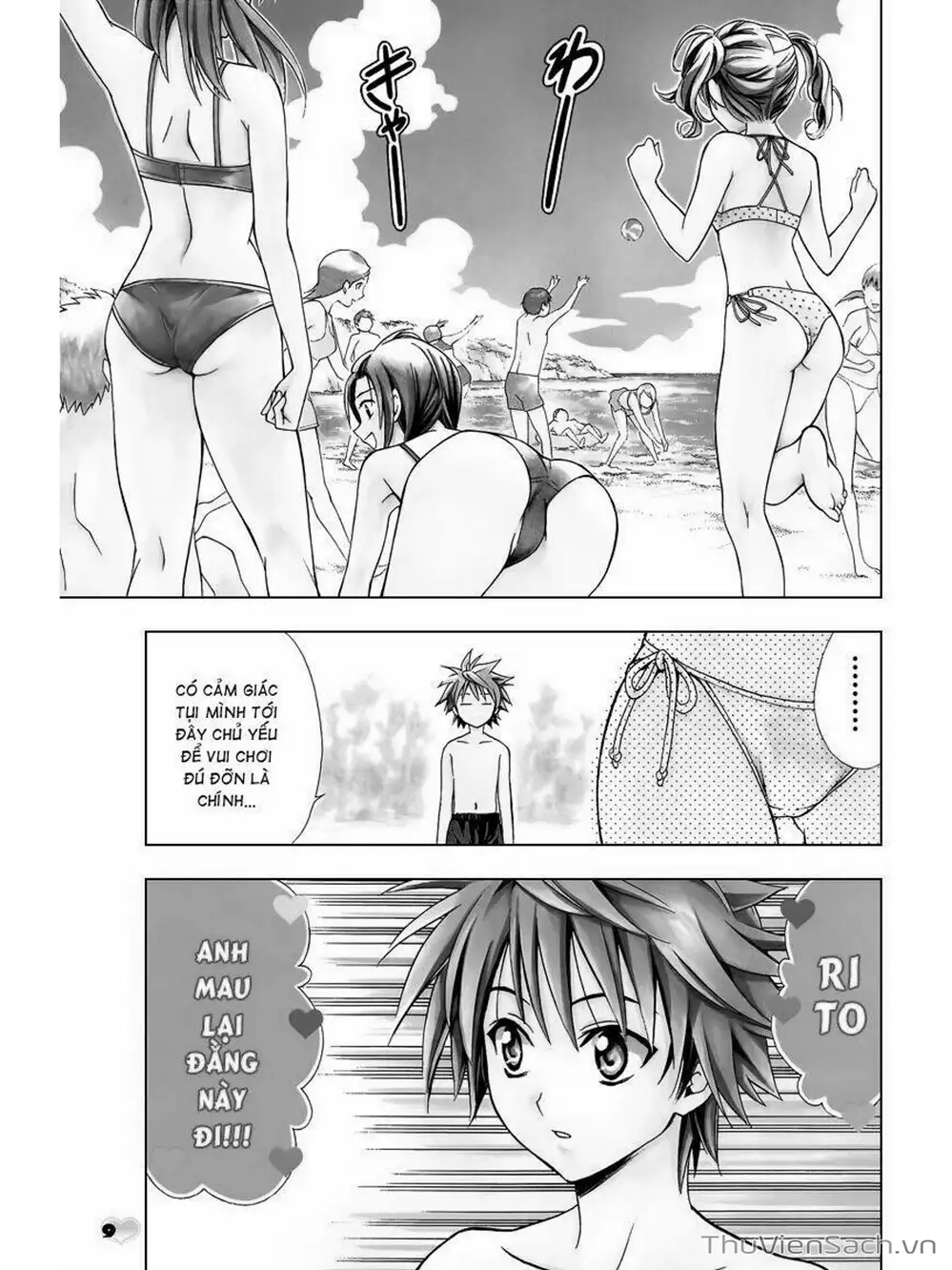 Truyện Tranh Bóng Tối Hoàng Kim - To Love Ru Darkness trang 8