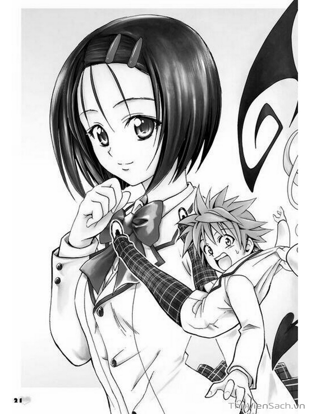 Truyện Tranh Bóng Tối Hoàng Kim - To Love Ru Darkness trang 8